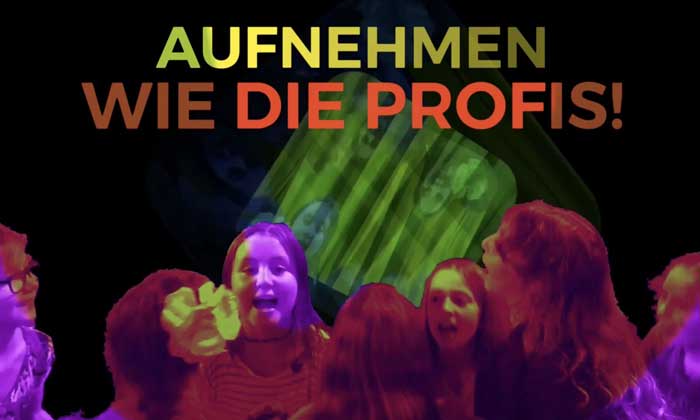 Gemeinsam mit eurem Produzenten holen wir das Beste aus euch raus!